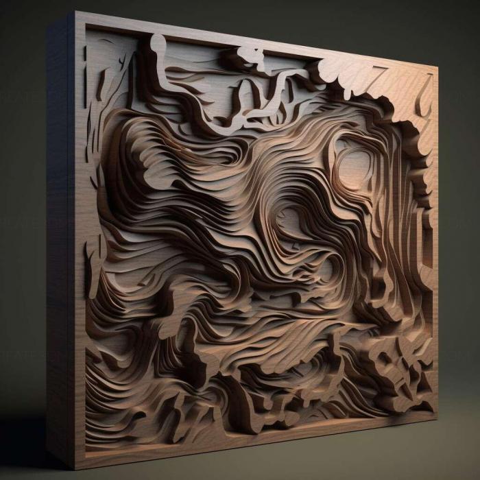 نموذج ثلاثي الأبعاد لآلة CNC 3D Art 